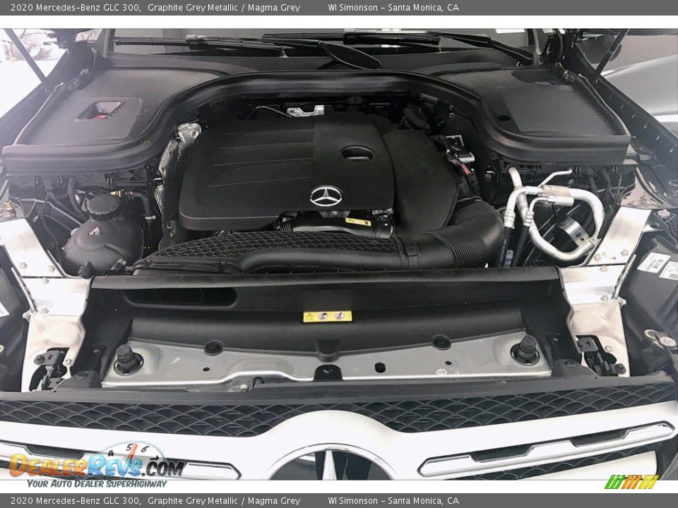 2020 Mercedes-Benz GLC 300 Graphite Grey Metallic / Magma Grey Photo #8