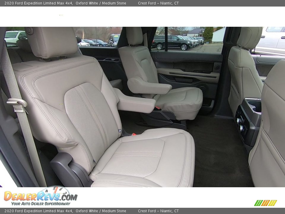 2020 Ford Expedition Limited Max 4x4 Oxford White / Medium Stone Photo #23