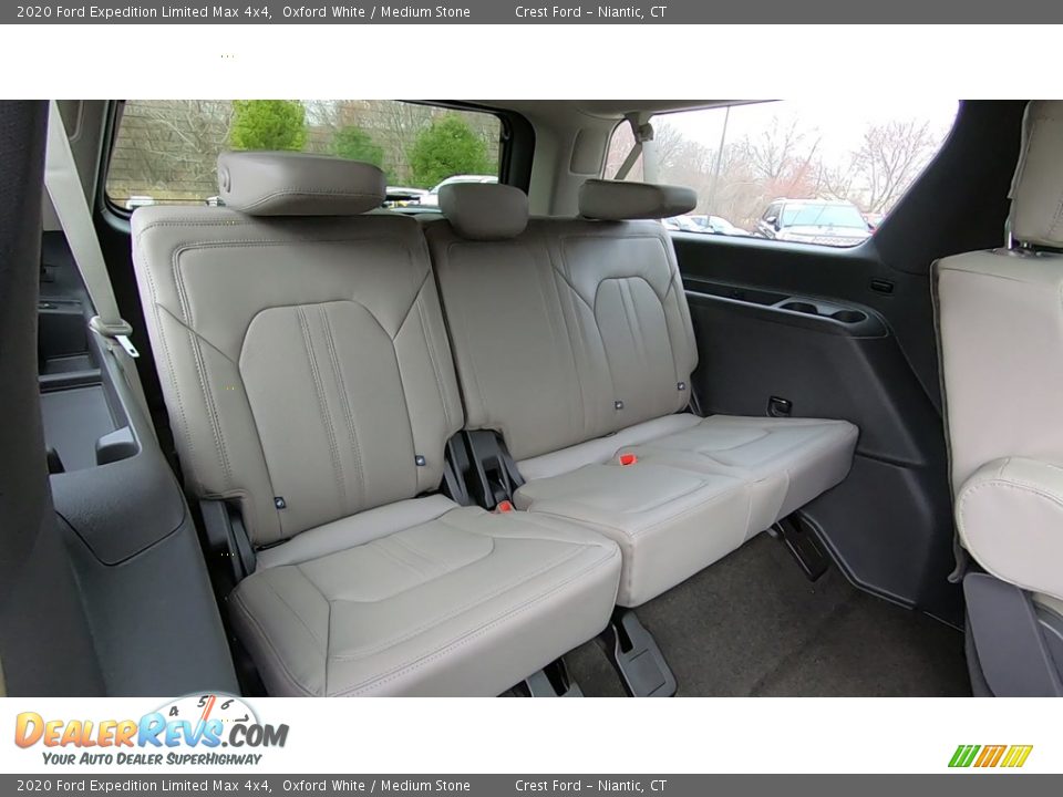 2020 Ford Expedition Limited Max 4x4 Oxford White / Medium Stone Photo #24