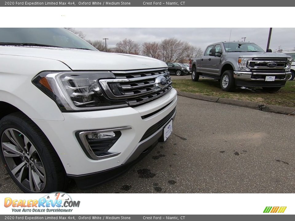 2020 Ford Expedition Limited Max 4x4 Oxford White / Medium Stone Photo #28