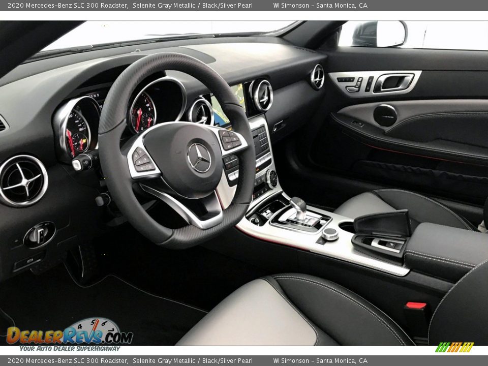 2020 Mercedes-Benz SLC 300 Roadster Selenite Gray Metallic / Black/Silver Pearl Photo #4