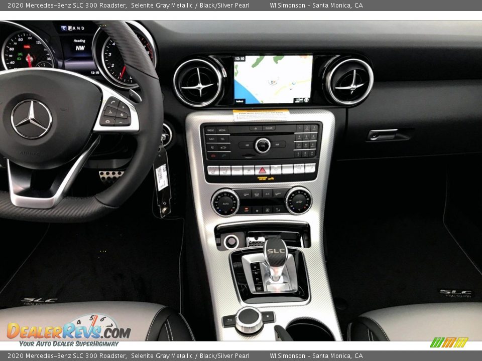 2020 Mercedes-Benz SLC 300 Roadster Selenite Gray Metallic / Black/Silver Pearl Photo #6