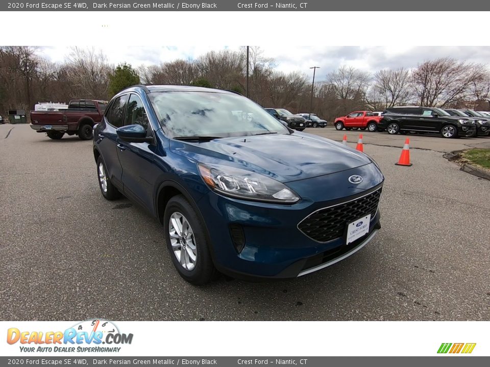 2020 Ford Escape SE 4WD Dark Persian Green Metallic / Ebony Black Photo #1