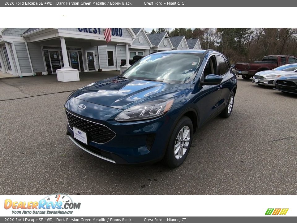 2020 Ford Escape SE 4WD Dark Persian Green Metallic / Ebony Black Photo #3