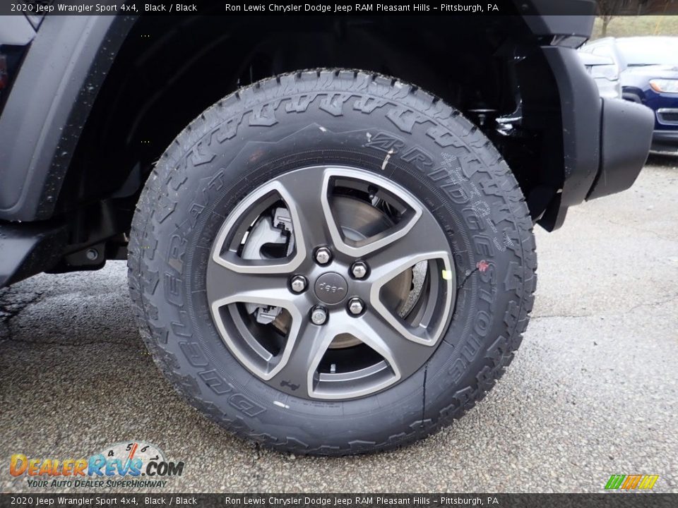 2020 Jeep Wrangler Sport 4x4 Black / Black Photo #4