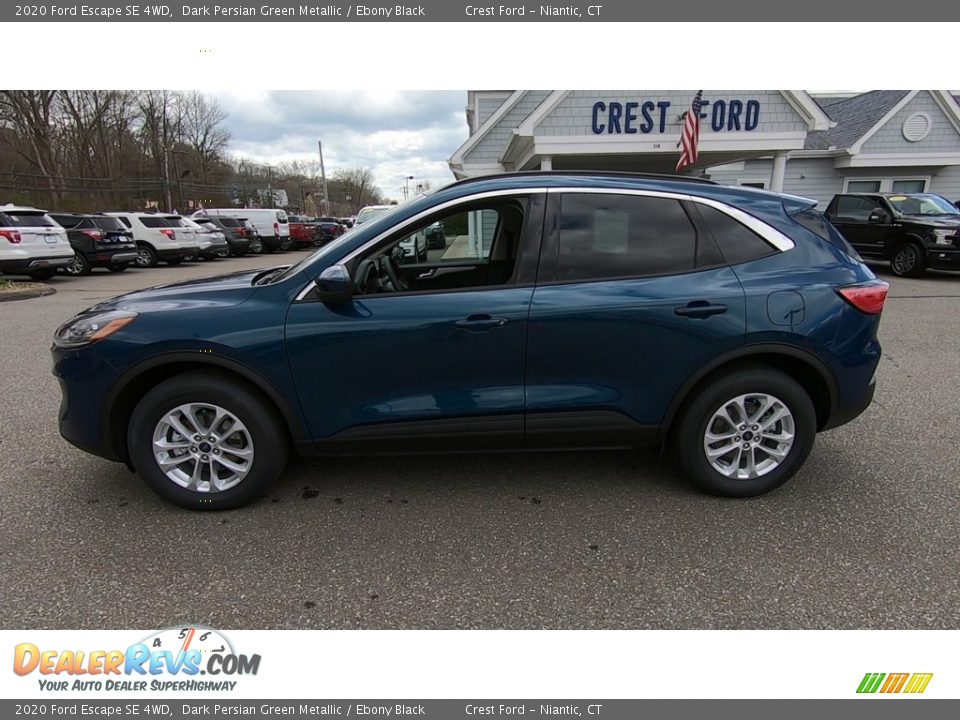 2020 Ford Escape SE 4WD Dark Persian Green Metallic / Ebony Black Photo #4