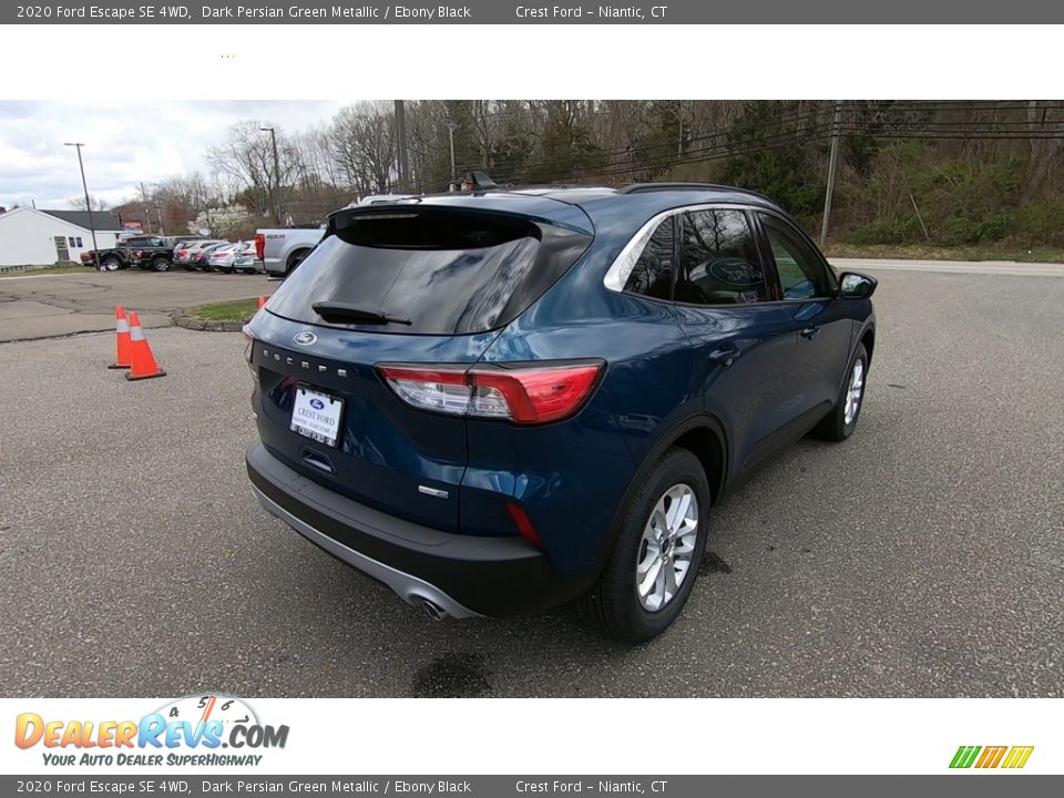 2020 Ford Escape SE 4WD Dark Persian Green Metallic / Ebony Black Photo #7