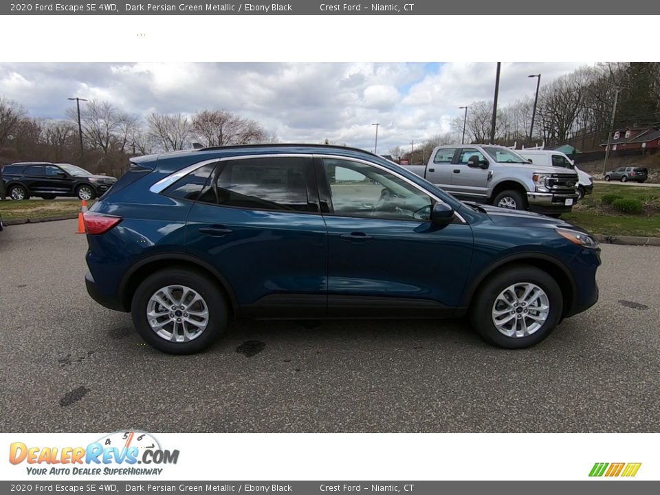 2020 Ford Escape SE 4WD Dark Persian Green Metallic / Ebony Black Photo #8