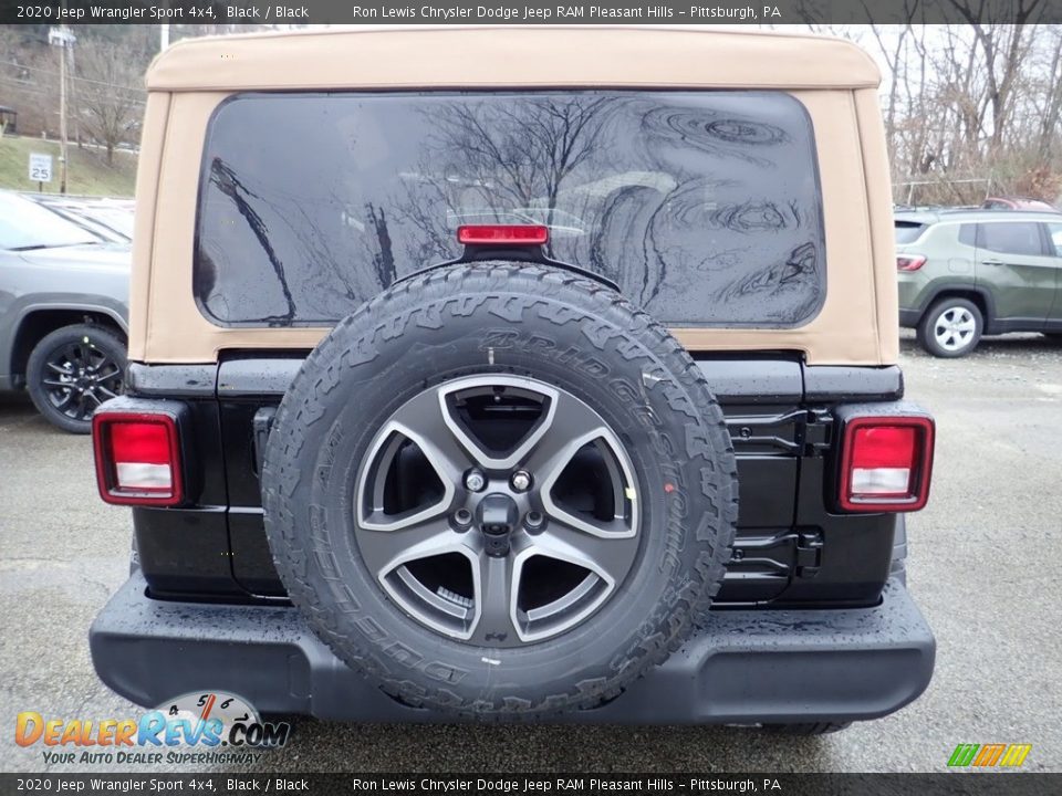 2020 Jeep Wrangler Sport 4x4 Black / Black Photo #9