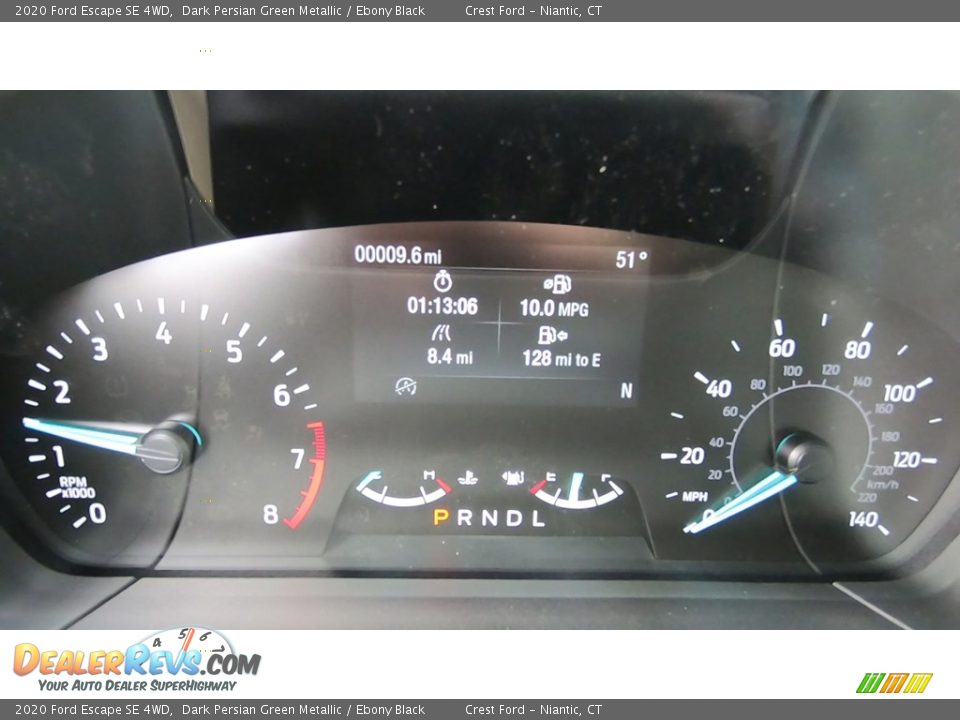 2020 Ford Escape SE 4WD Dark Persian Green Metallic / Ebony Black Photo #13