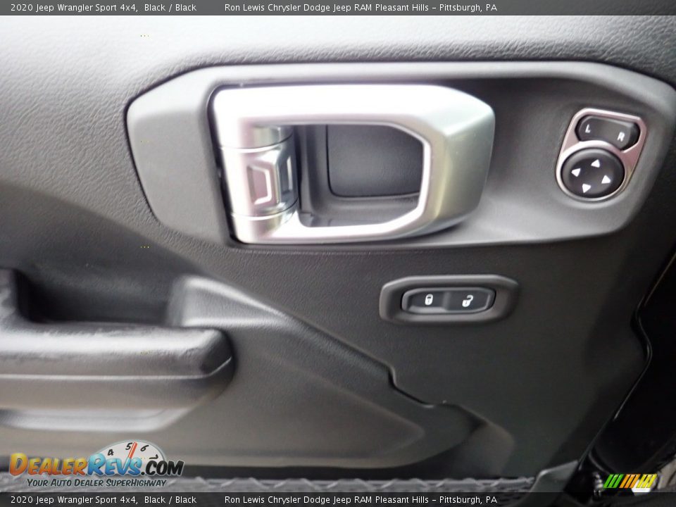 2020 Jeep Wrangler Sport 4x4 Black / Black Photo #13