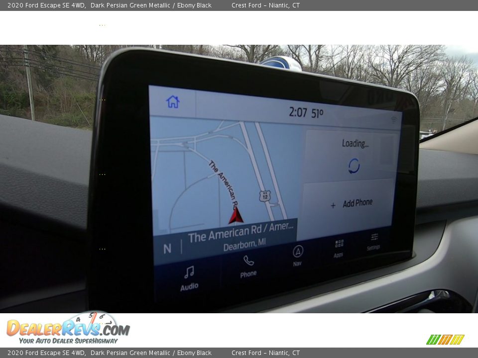 2020 Ford Escape SE 4WD Dark Persian Green Metallic / Ebony Black Photo #14