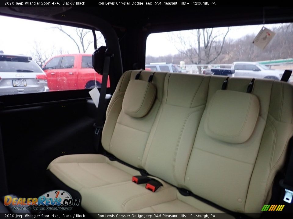 2020 Jeep Wrangler Sport 4x4 Black / Black Photo #14