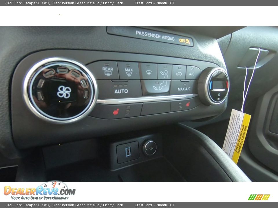 2020 Ford Escape SE 4WD Dark Persian Green Metallic / Ebony Black Photo #15