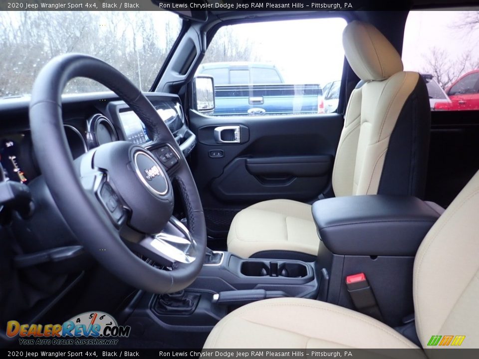 2020 Jeep Wrangler Sport 4x4 Black / Black Photo #15