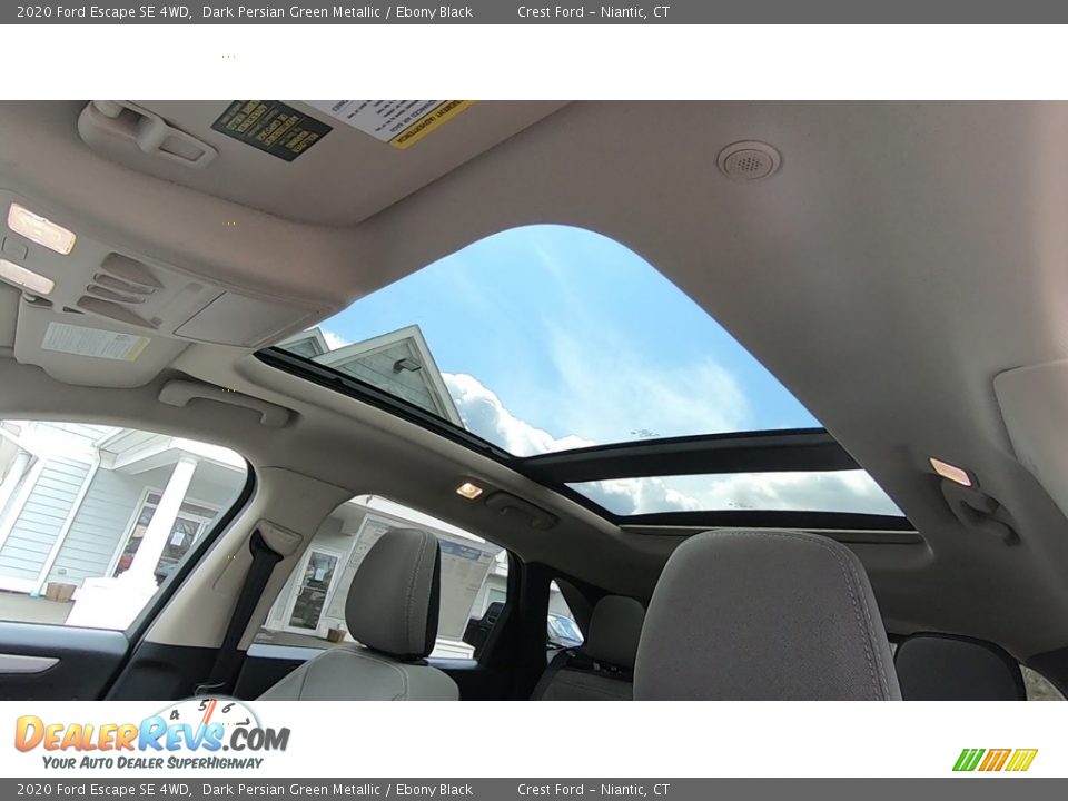 2020 Ford Escape SE 4WD Dark Persian Green Metallic / Ebony Black Photo #17