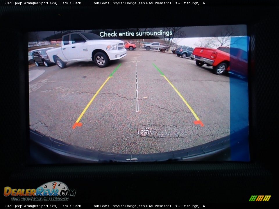 2020 Jeep Wrangler Sport 4x4 Black / Black Photo #17