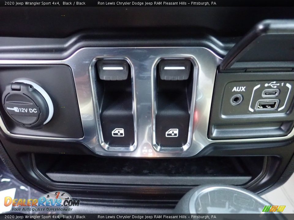 2020 Jeep Wrangler Sport 4x4 Black / Black Photo #20