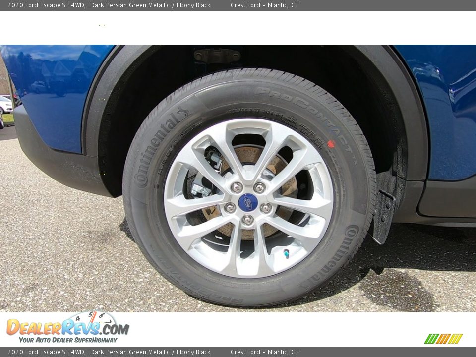 2020 Ford Escape SE 4WD Dark Persian Green Metallic / Ebony Black Photo #22