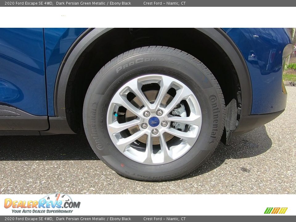 2020 Ford Escape SE 4WD Dark Persian Green Metallic / Ebony Black Photo #26