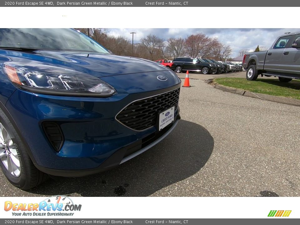 2020 Ford Escape SE 4WD Dark Persian Green Metallic / Ebony Black Photo #27