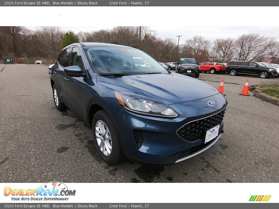 2020 Ford Escape SE 4WD Blue Metallic / Ebony Black Photo #1