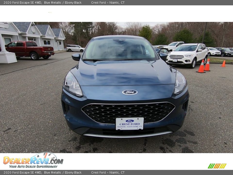 2020 Ford Escape SE 4WD Blue Metallic / Ebony Black Photo #2