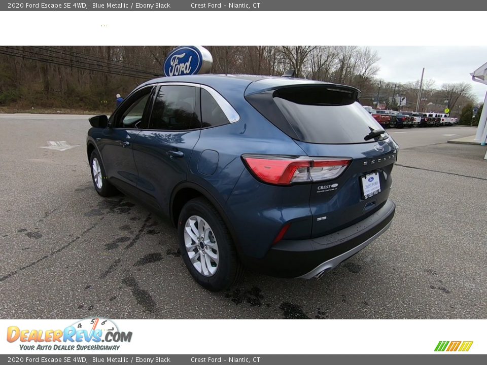 2020 Ford Escape SE 4WD Blue Metallic / Ebony Black Photo #5