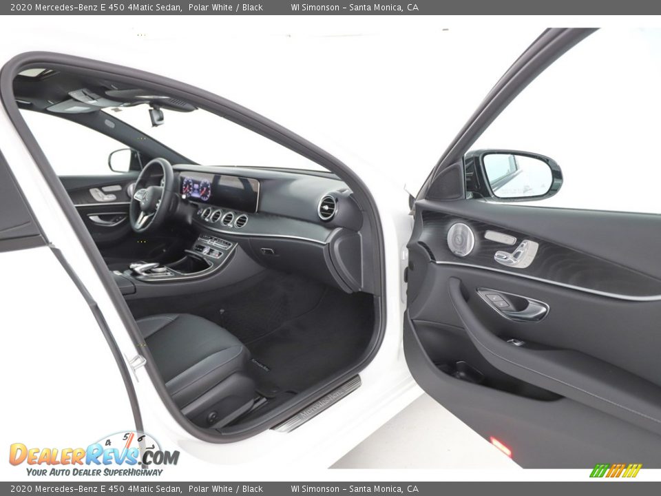 2020 Mercedes-Benz E 450 4Matic Sedan Polar White / Black Photo #9