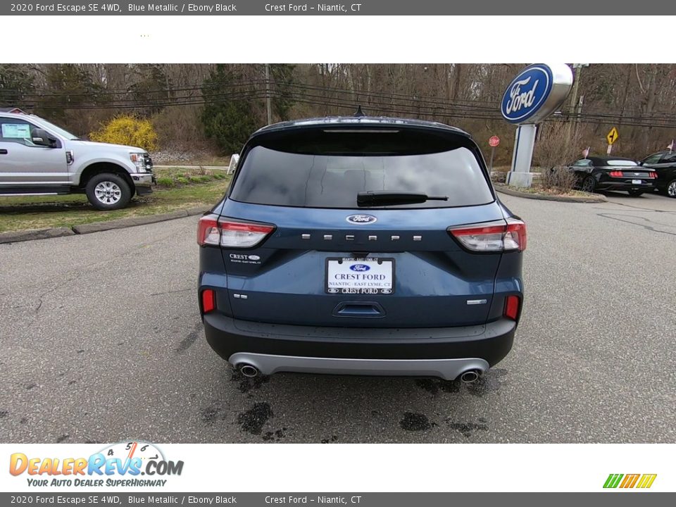 2020 Ford Escape SE 4WD Blue Metallic / Ebony Black Photo #6