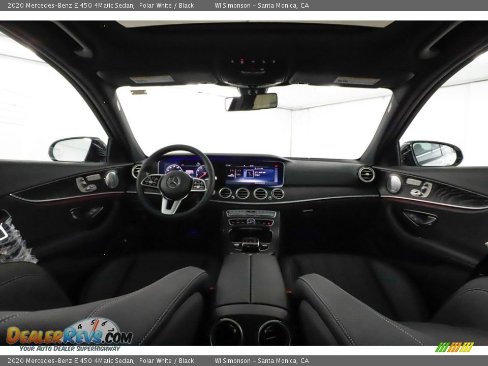 2020 Mercedes-Benz E 450 4Matic Sedan Polar White / Black Photo #10
