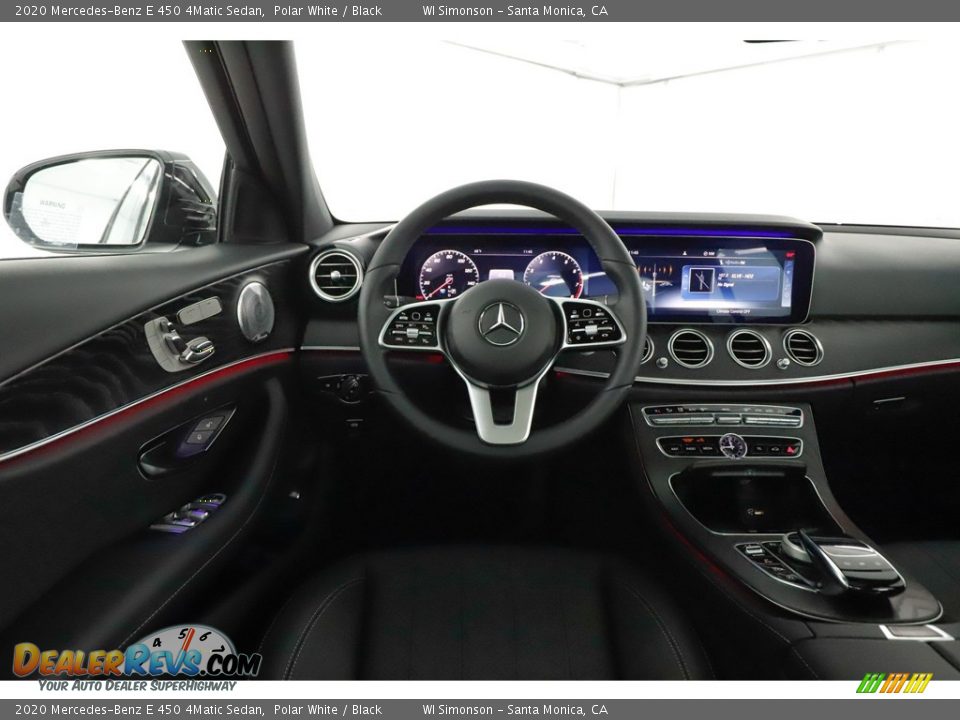 2020 Mercedes-Benz E 450 4Matic Sedan Polar White / Black Photo #11