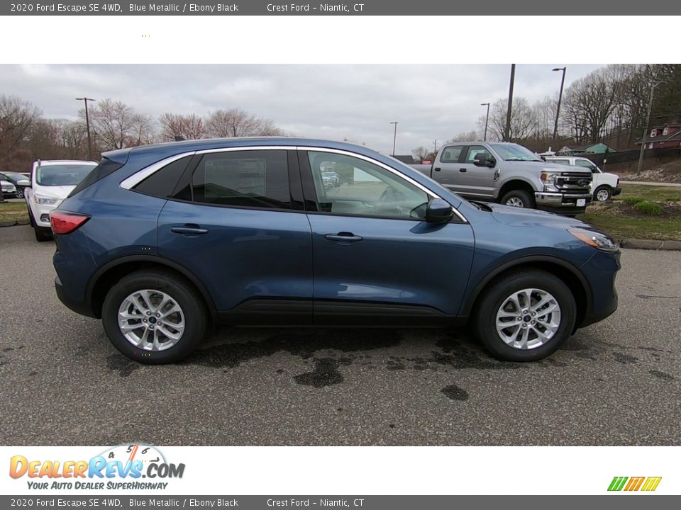 2020 Ford Escape SE 4WD Blue Metallic / Ebony Black Photo #8