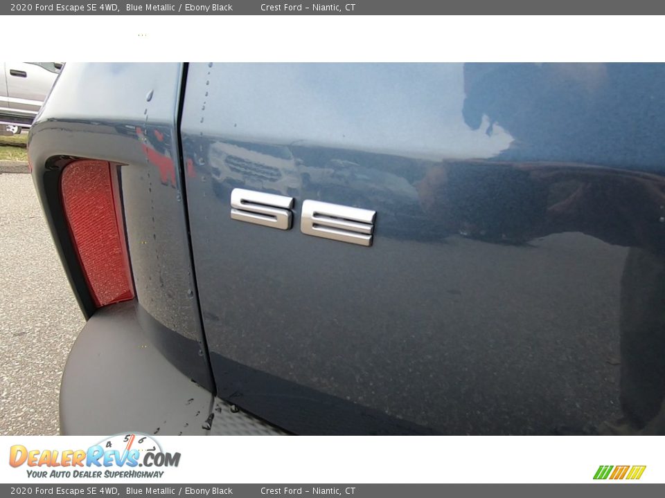 2020 Ford Escape SE 4WD Blue Metallic / Ebony Black Photo #9