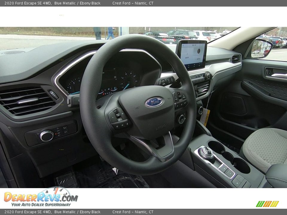 2020 Ford Escape SE 4WD Blue Metallic / Ebony Black Photo #10