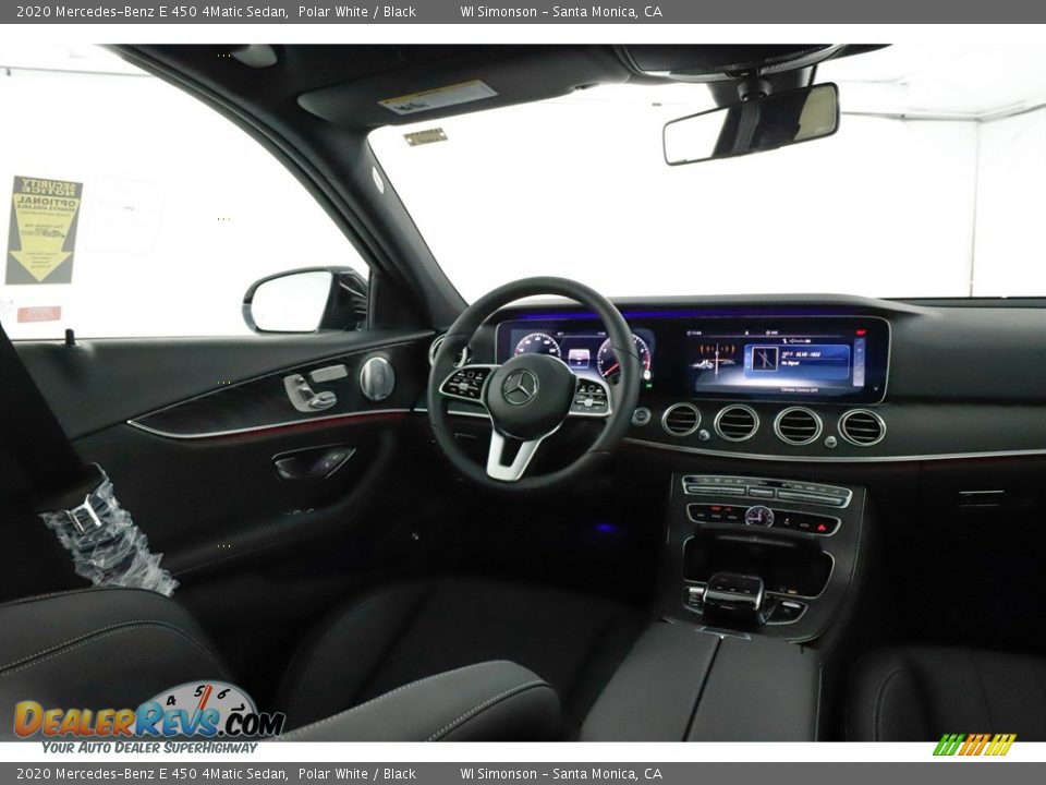 2020 Mercedes-Benz E 450 4Matic Sedan Polar White / Black Photo #14
