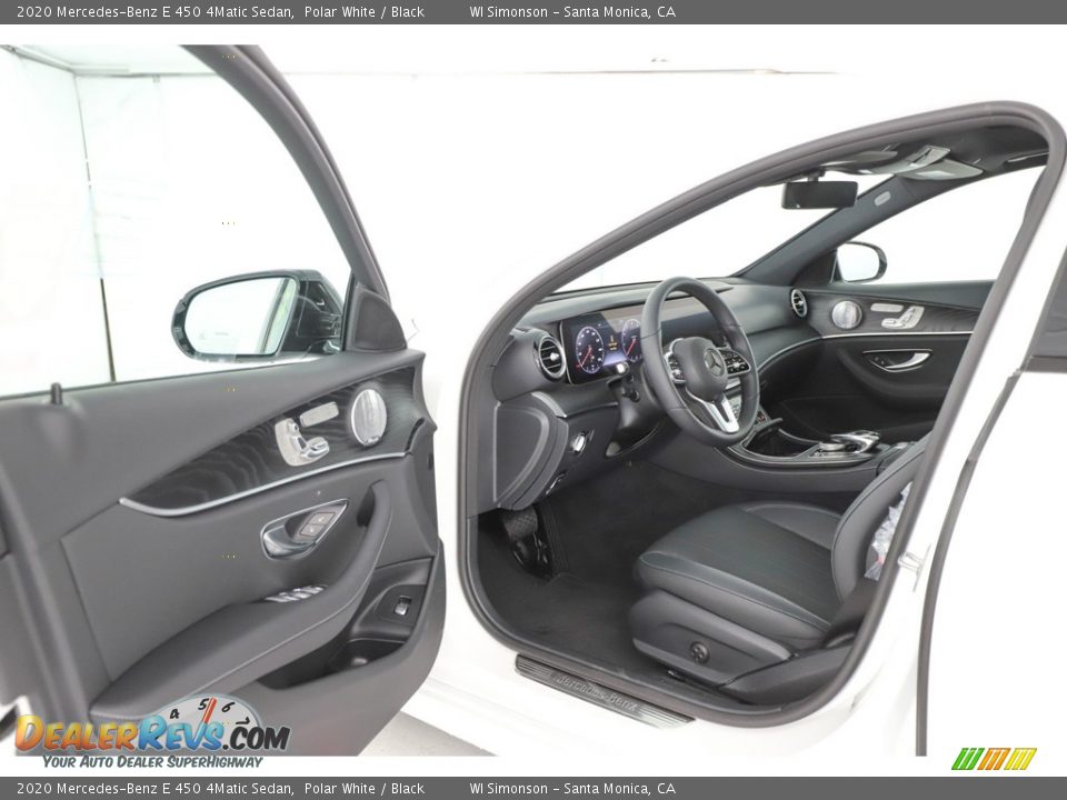 2020 Mercedes-Benz E 450 4Matic Sedan Polar White / Black Photo #15