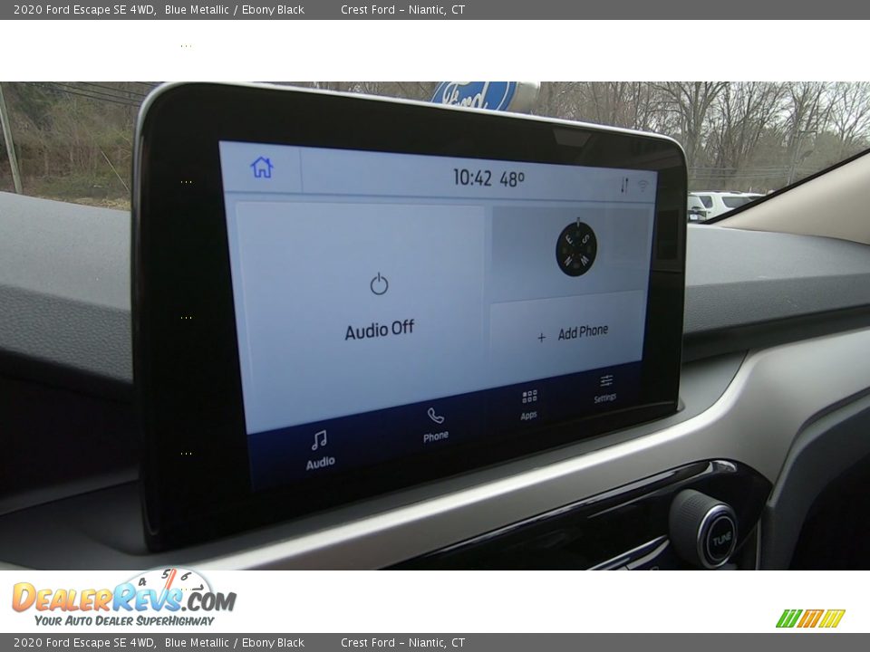 2020 Ford Escape SE 4WD Blue Metallic / Ebony Black Photo #14