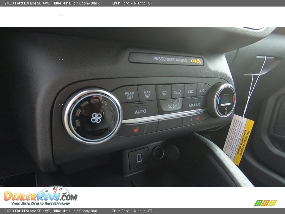 2020 Ford Escape SE 4WD Blue Metallic / Ebony Black Photo #15