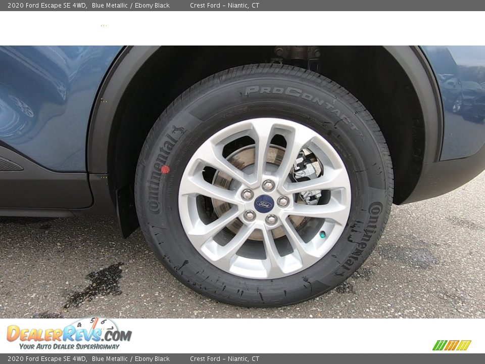 2020 Ford Escape SE 4WD Blue Metallic / Ebony Black Photo #19