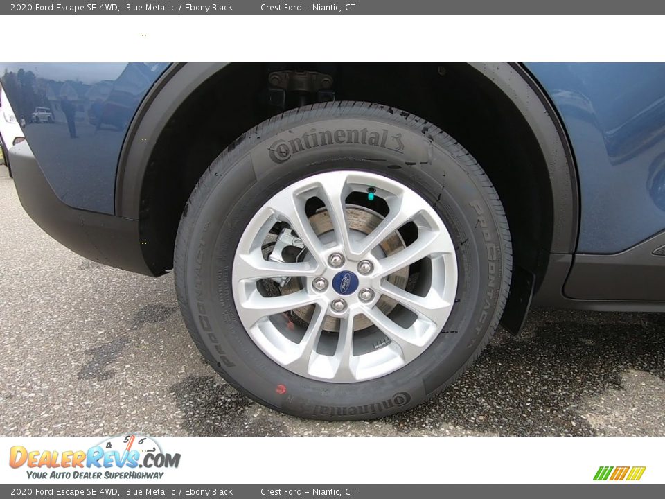 2020 Ford Escape SE 4WD Blue Metallic / Ebony Black Photo #21