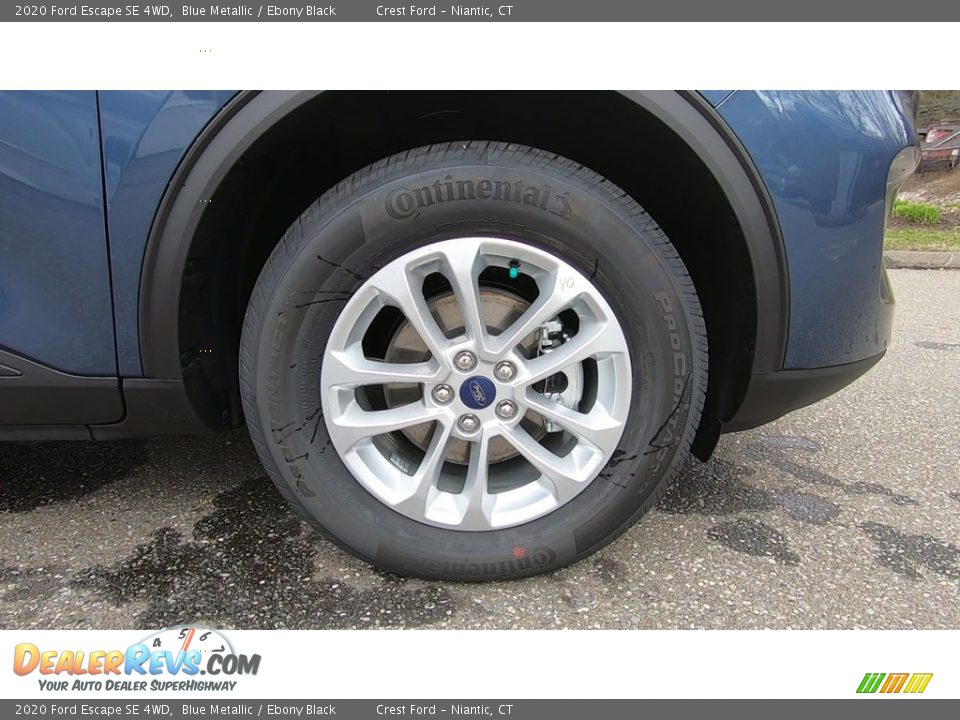 2020 Ford Escape SE 4WD Blue Metallic / Ebony Black Photo #25