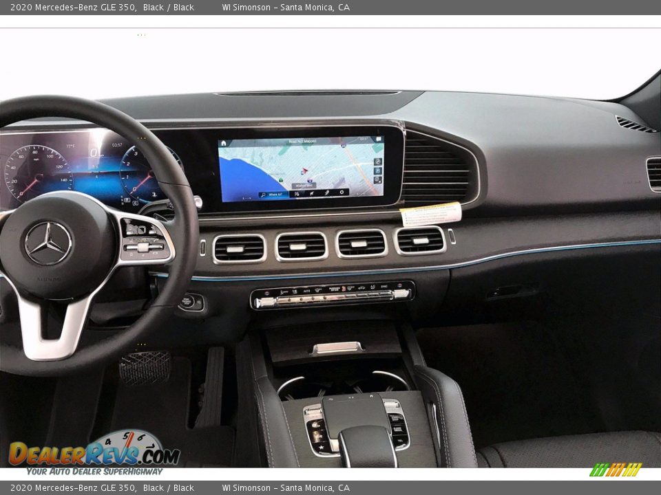 2020 Mercedes-Benz GLE 350 Black / Black Photo #6