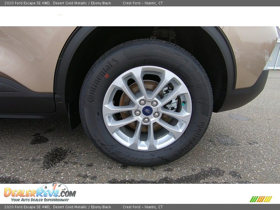 2020 Ford Escape SE 4WD Desert Gold Metallic / Ebony Black Photo #19