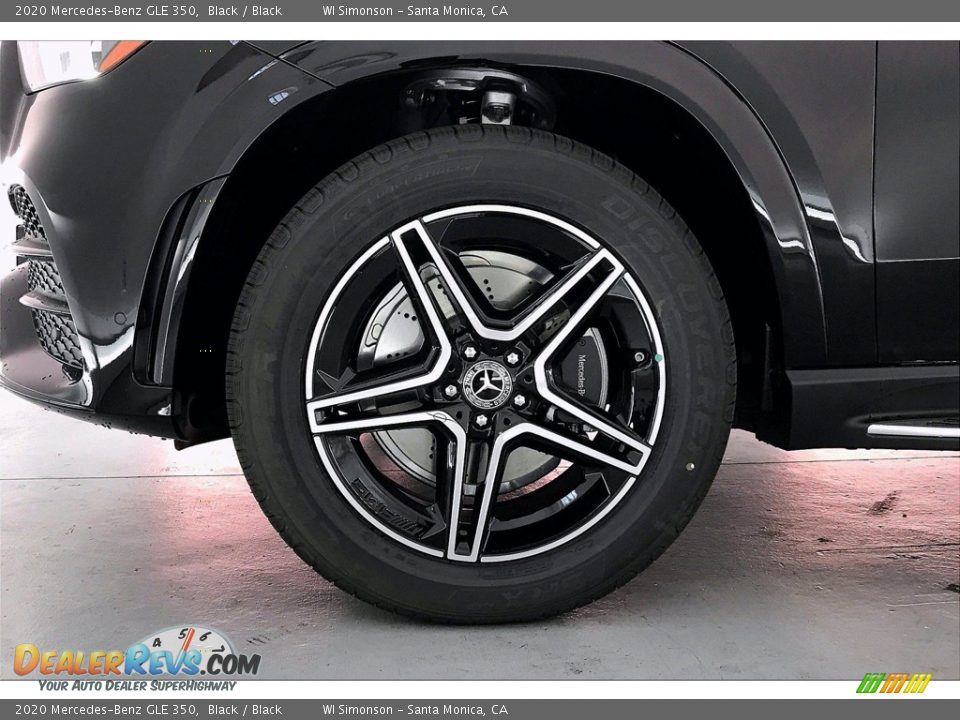 2020 Mercedes-Benz GLE 350 Black / Black Photo #9