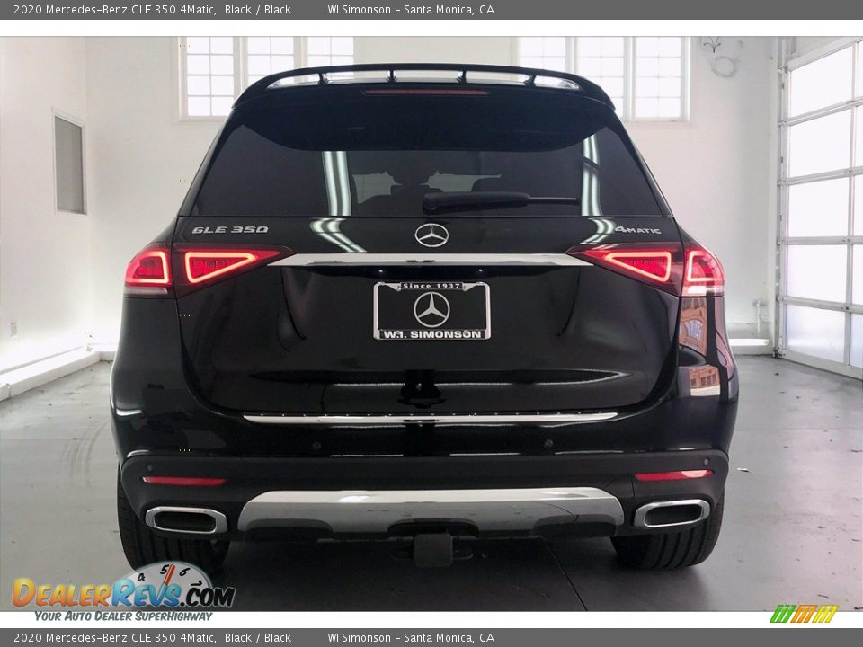 2020 Mercedes-Benz GLE 350 4Matic Black / Black Photo #3