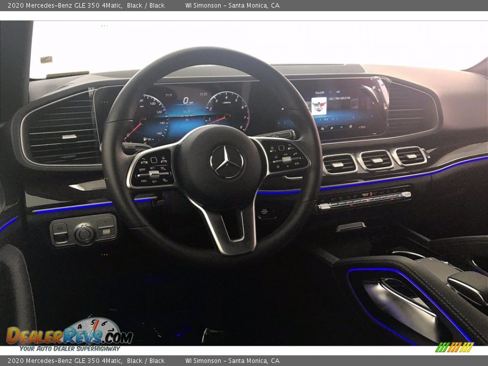 2020 Mercedes-Benz GLE 350 4Matic Black / Black Photo #4