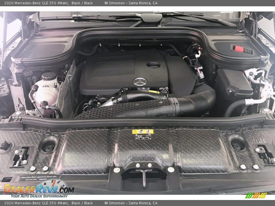 2020 Mercedes-Benz GLE 350 4Matic Black / Black Photo #8