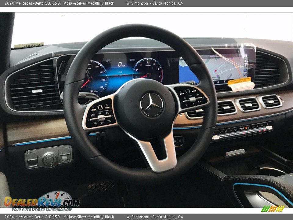 2020 Mercedes-Benz GLE 350 Mojave Silver Metallic / Black Photo #4