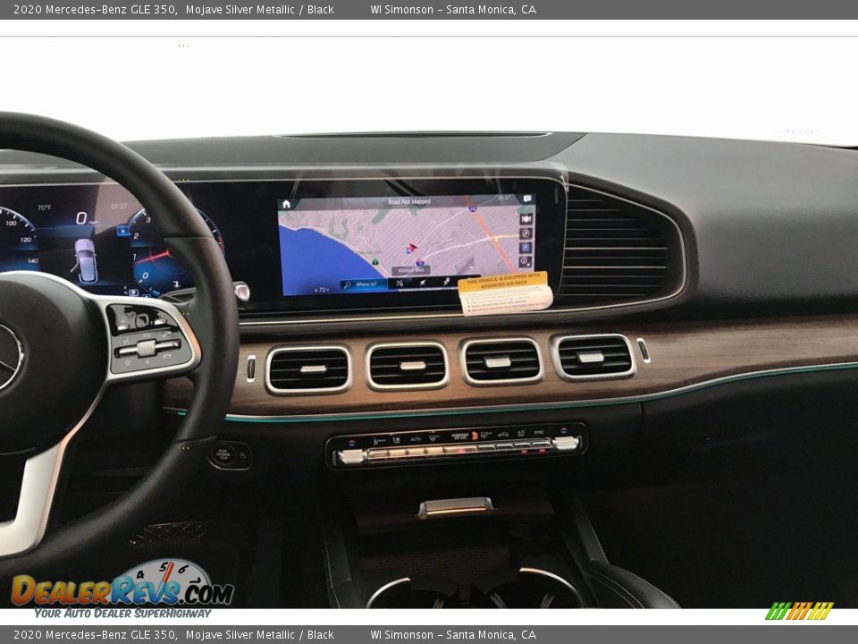 2020 Mercedes-Benz GLE 350 Mojave Silver Metallic / Black Photo #6
